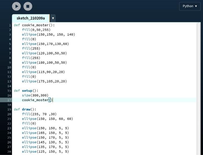 the user can move and re-size. The following describes what your program