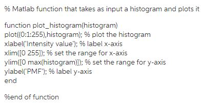 using given equation Will rate, thanks in advance. Title: Histogram Equalization In