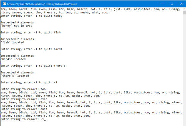 IN JAVA, NOT C++ CST-201 Project 6: Binary Search Tree The purpose