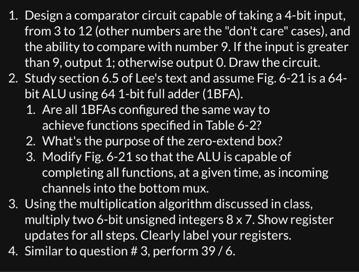  please show hand drawn work not coding solutions 1. Design a