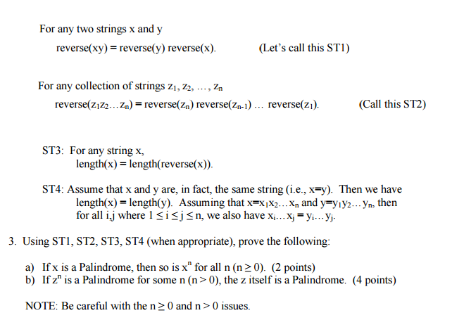  Please answer problem 3 parts a and b as thoroughly as