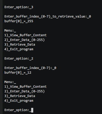 = 1; while (go ==1) { cout cout cin>>x; switch (x) {