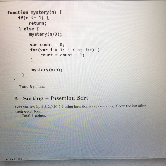 Complexity In the lectures, we said that logarithms with different bases don't