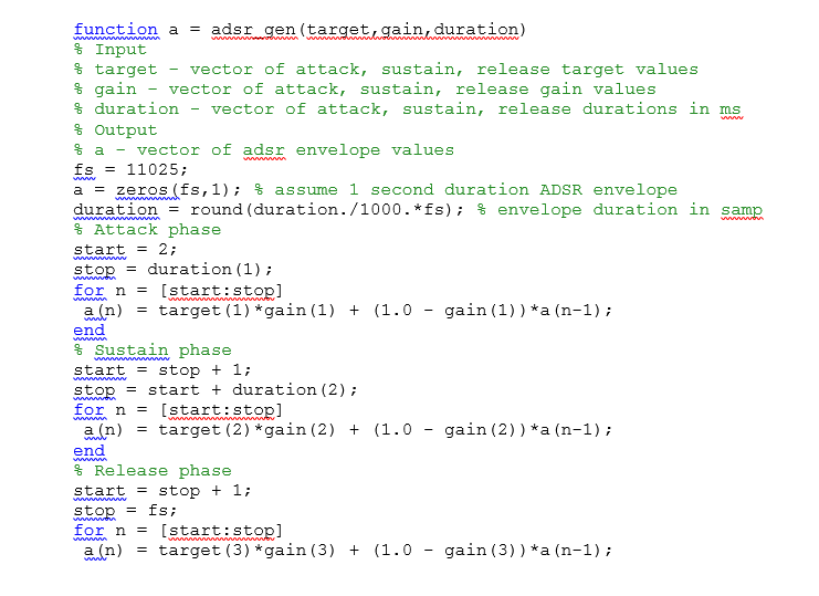 in music is the note or tone of an oscillation. Combination of