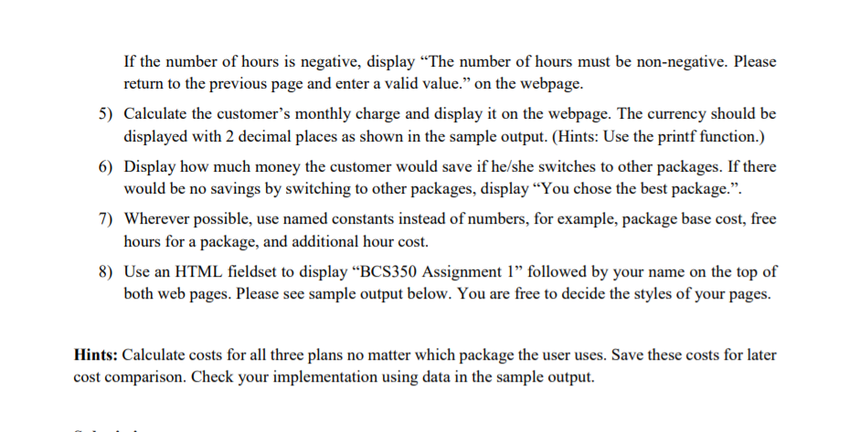 Write PHP statements to use PHP variables, perform mathematical operations, and use