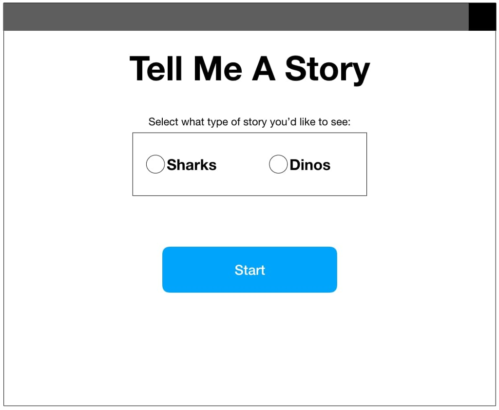Task: Create an app to read short stories Too lazy to watch