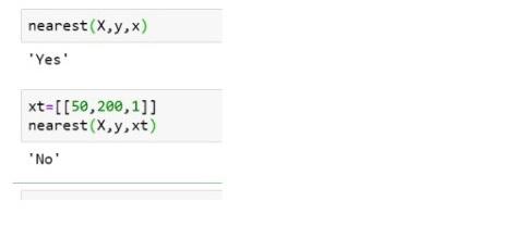 applying 1NN on the following example: Customer Age Income No. Class Distance