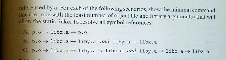 in the current directory, and let ab denote that a depends on