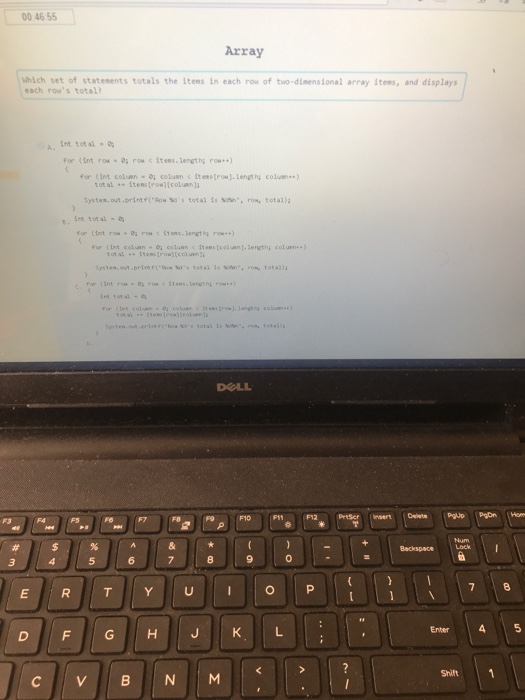 portable D.virtu Backspace Leck 0 8 E R TY U Enter 45