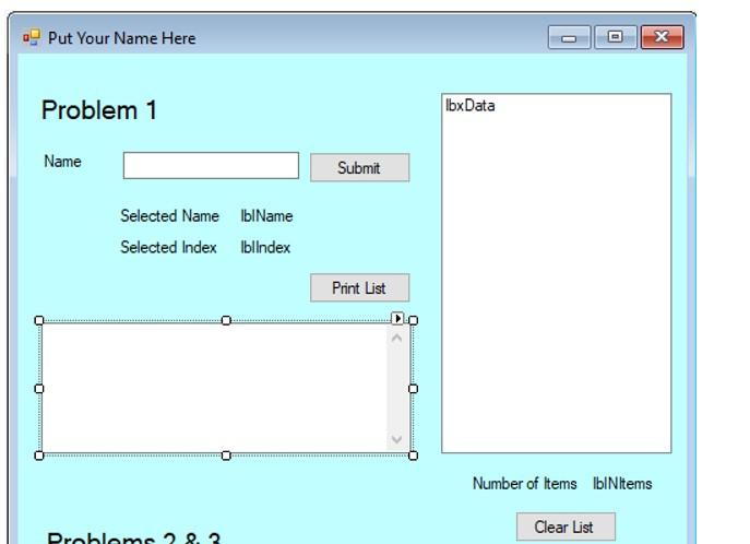 be done. There is an example of what the output looks like