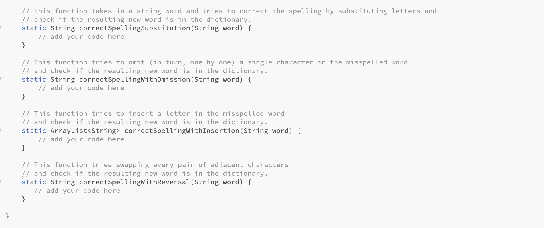 with correctly spelled words, which I provide. The second file is the