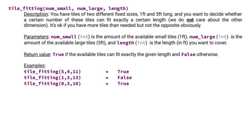 calculated values. Guidelines Think carefully about the order you will check different