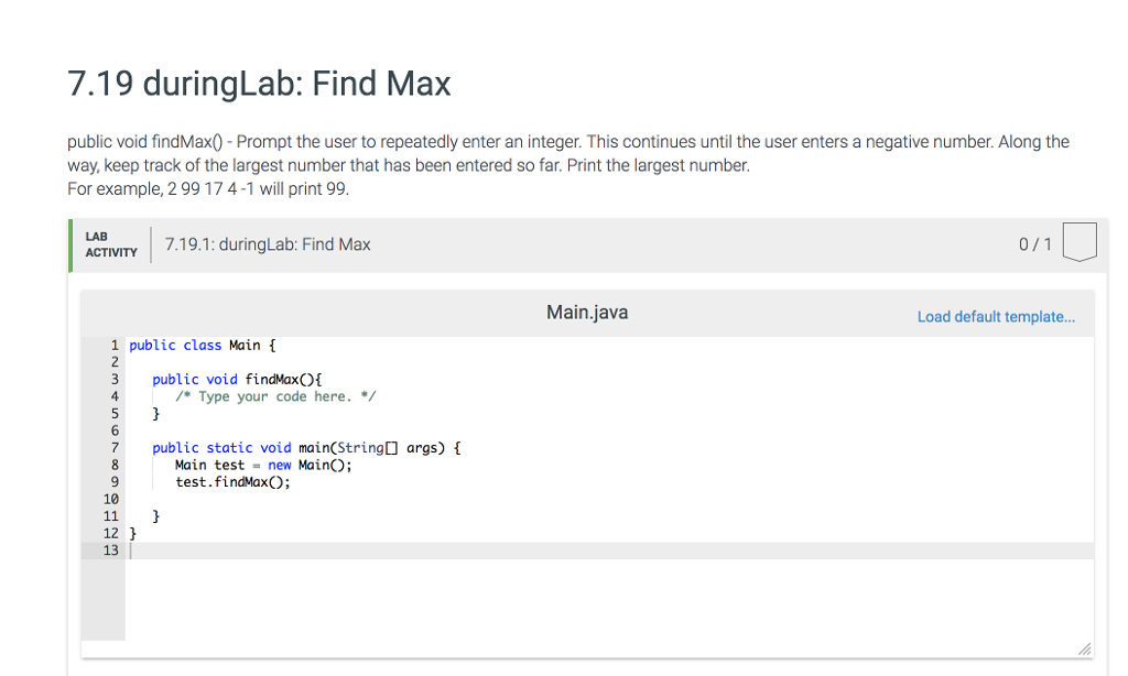 given 7.18 duringLab: Count Multiples Complete the following method to return the