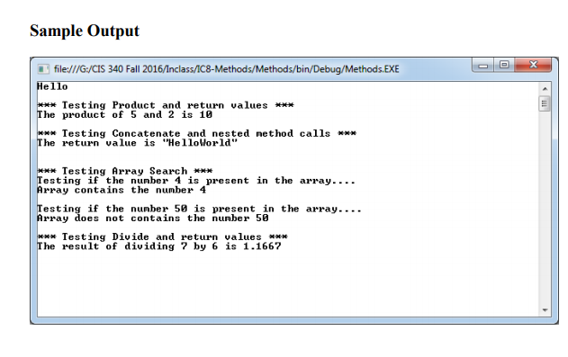 Use C# to slove this Program Overview This exercise is meant to