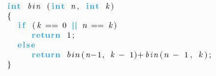on n to show that the divide- and-conquer algorithm for the Binomial