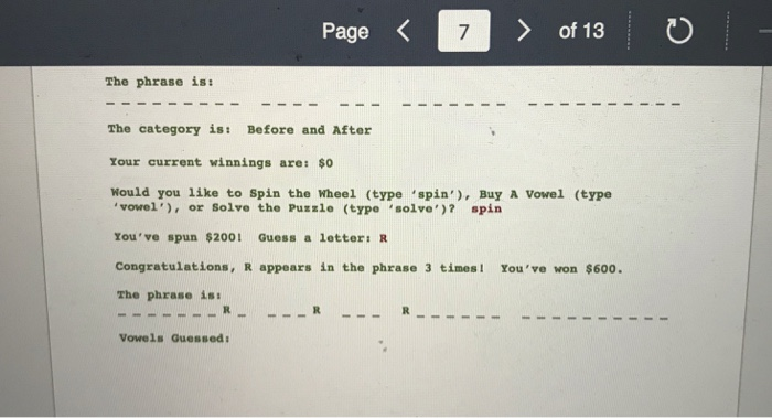 attempt to accumulate as much money as possible by "spinning a wheel"