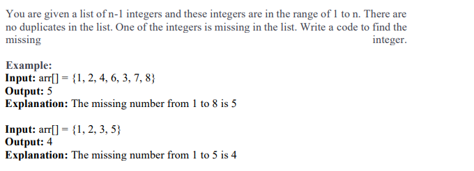  It should be in C program. You are given a list