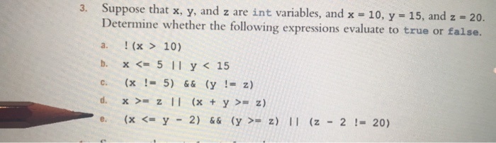  Why is the answer for (e) is false? 3. Suppose that