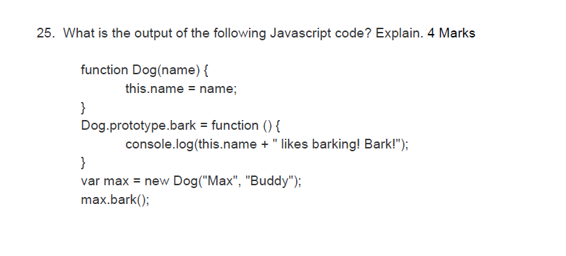 one should we use and why? Explain. 4 Marks