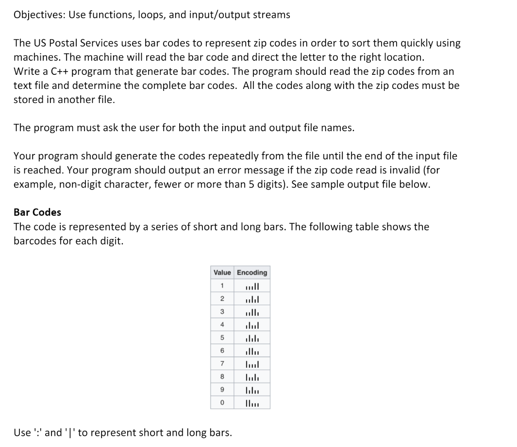 C++ on Windows. Objectives: Use functions, loops, and input/output streams The US