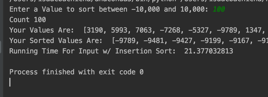 In python 3 I need help to time the execution of a