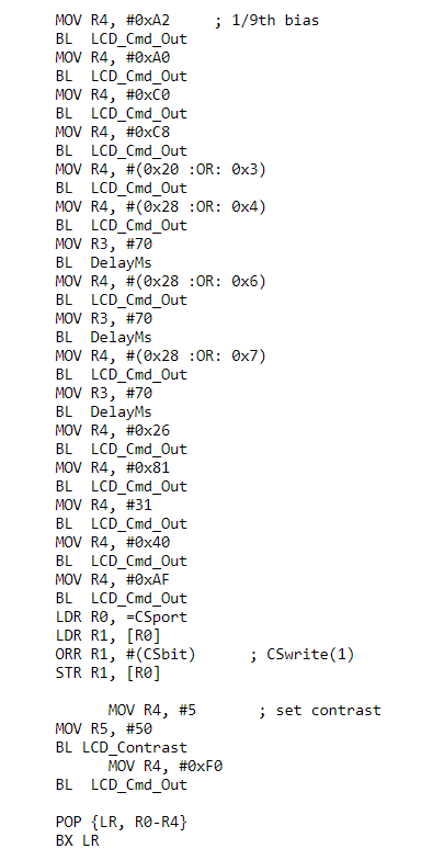 LCD and allow you to draw pixels, refresh the screen ect when