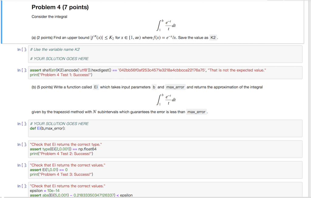 how to use python to do this question? Problem 4 (7 points)