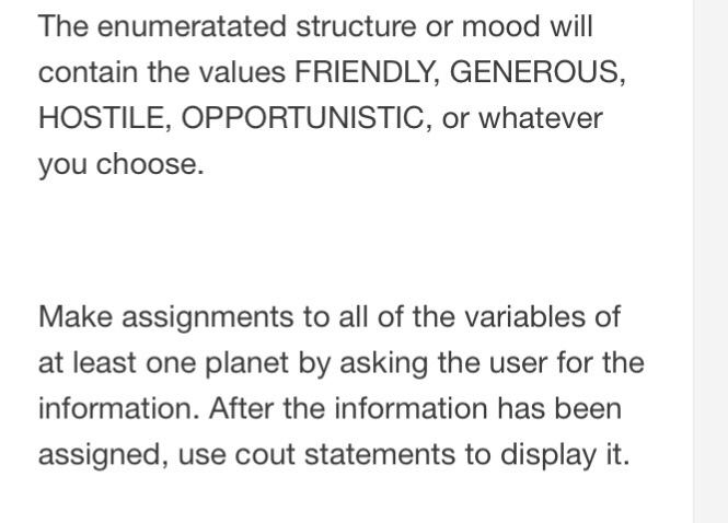 create a world that consists of 3 planets. There will be a