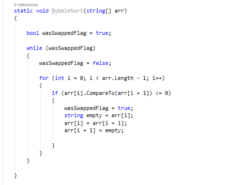 C# add a local variable count (use long count) of the number