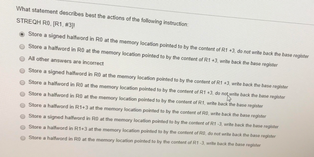 Taking a microcontroller class and we are discussing ARM architecture and its