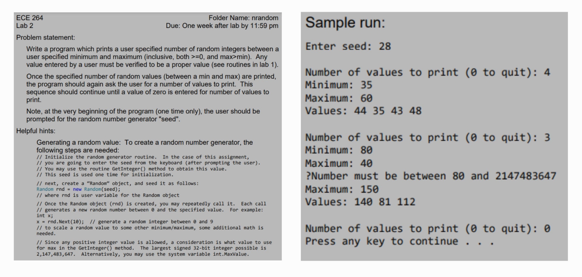  Please use C# Console App in Visual Studio 2022. Thanks! 