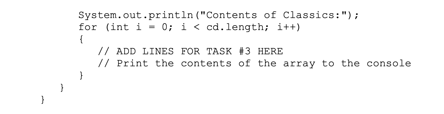 for the user which should indicate that user should enter score number