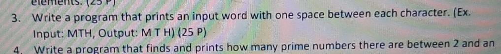 Can you solve question 3 please in qbasic64 ? thank you