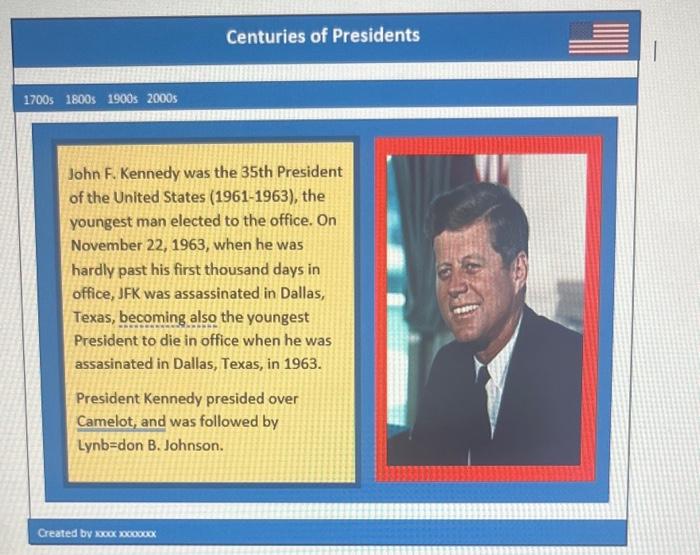 sized and presented appropriately - colours are chosen to represent the content