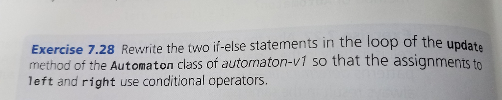  Book: Objects First with JAVA 6th Edition Chapter 7 Please help.