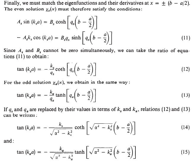 4. BONUS (20 points): The ammonia inversion: Use mathematical software to graphically