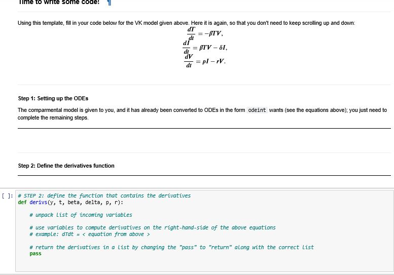 Second photo is an example problem) Thanks in advance! EXAMPLE: Viral infections