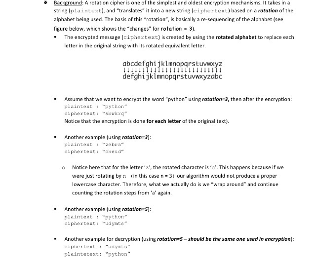 program (crypto.pyi that wil be simulating the encryption and decryption mechanism using