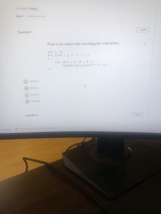 - Java is Fun" int possi.indexOf("un"); B 2 Question 6 1 Paint