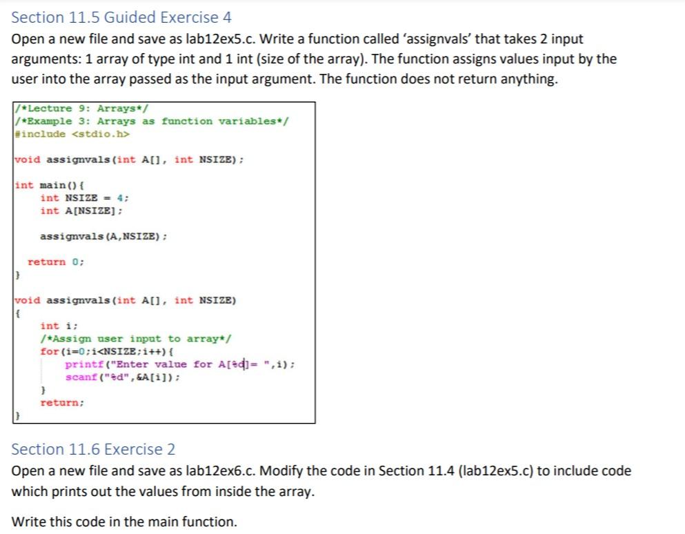  I need answer for Section 11.6 Exercise 2 The question is