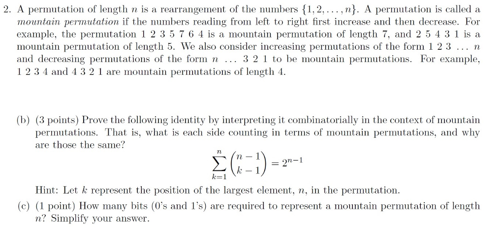  Discrete Math/Comp Sci... answer with clear explanation please. thanks in advance!