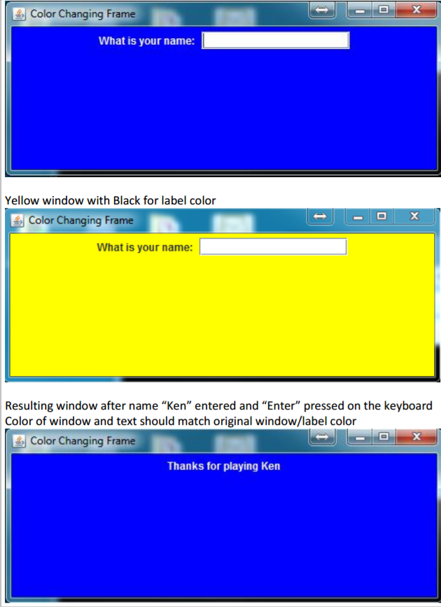 to be used as the background color of a JFrame window which