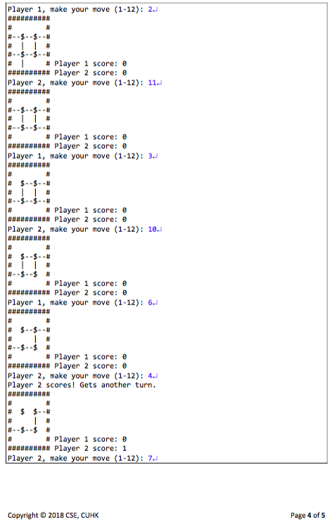 game, there is a network of coins, each connected by four strings.