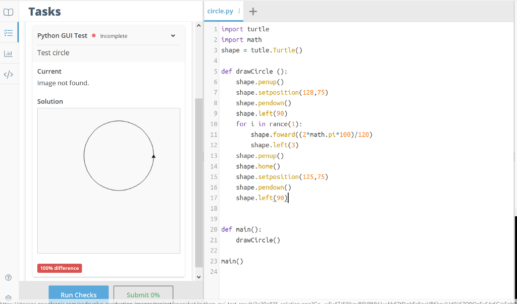 its not what the program is looking for. these are the errors