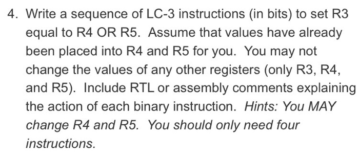  Please show step by step solution and explain. Thanks! 4. Write