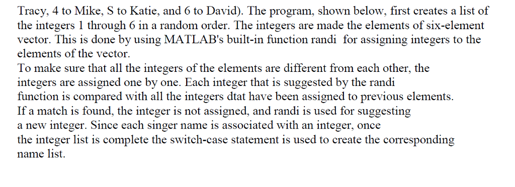 if, for loop, while loop, and PLEASE USE switch-case statement as it