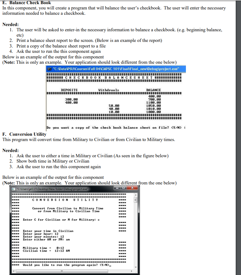 enter using the menu screen. Also, the user will only be able