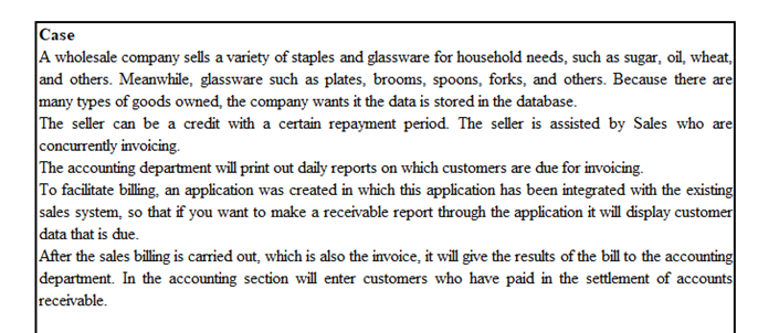  Problem 6: The existing receivables payment report is one example of