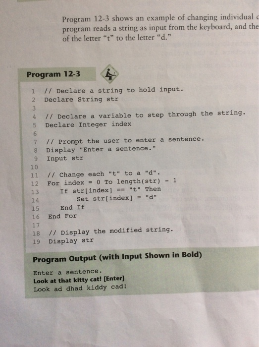  I want this program exactly the same way as that sample