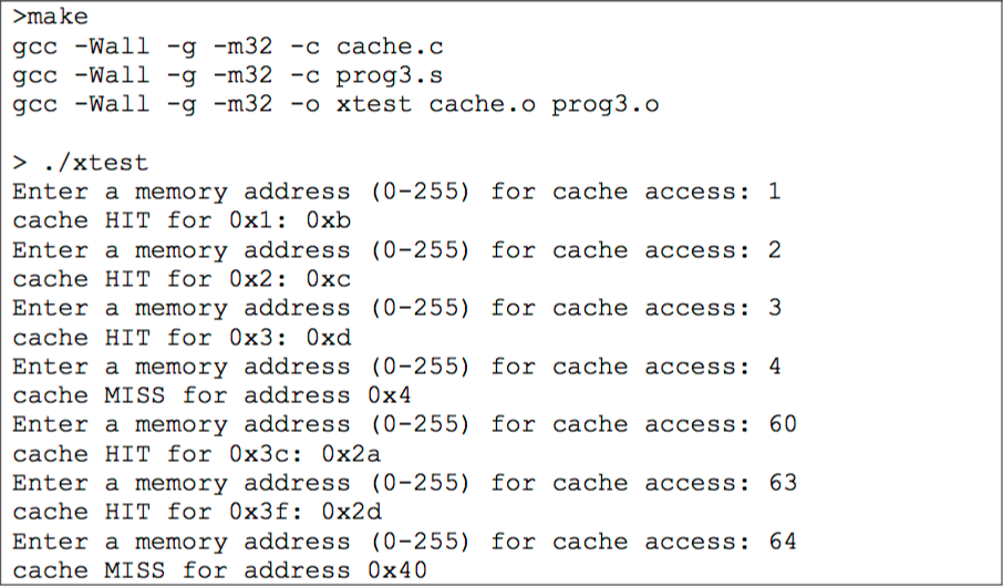 IA23 Assembly and get the following output? C code What the output